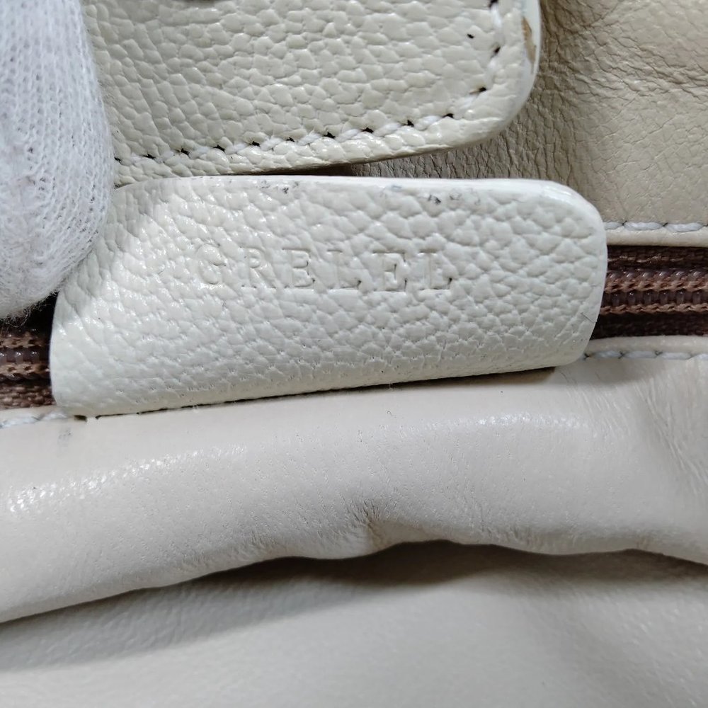 Bvlgari Hand Bag White Leather 1263677 - Picture 9 of 9